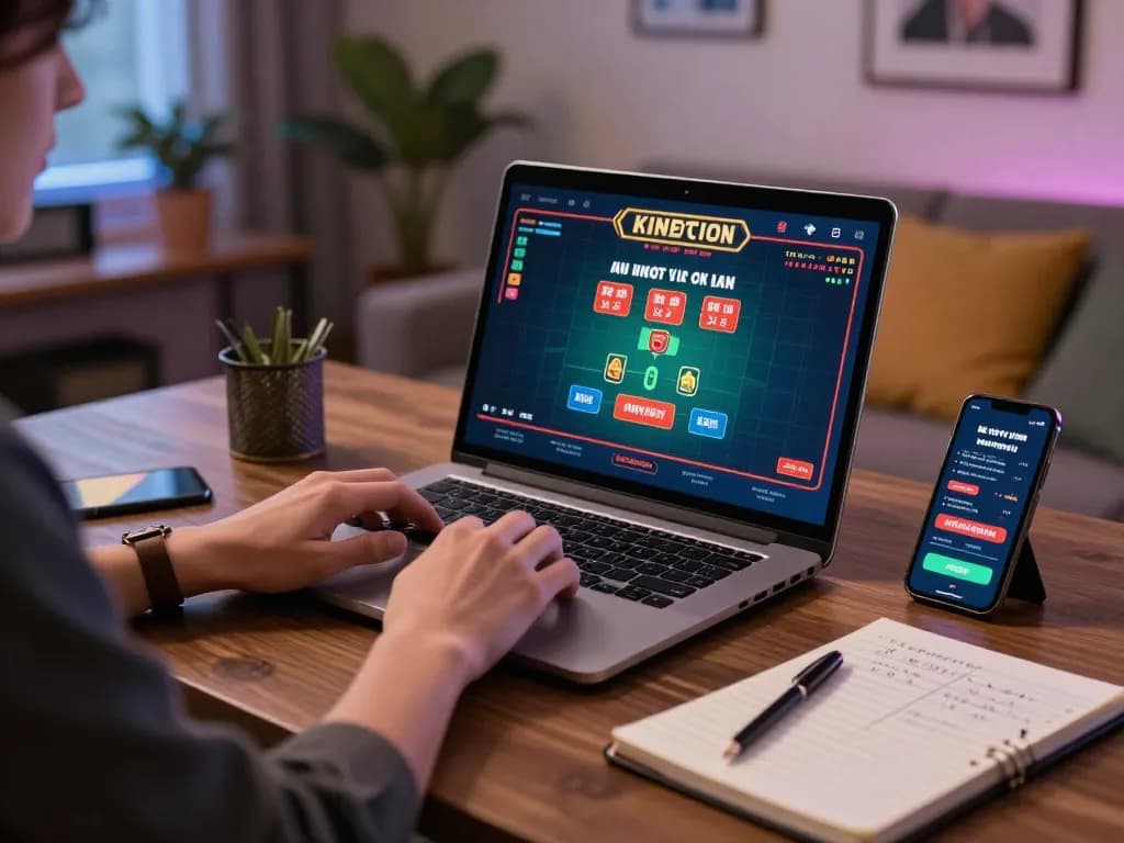 Player strategizing during a live dealer game on RED88, enhancing gaming experience at home.