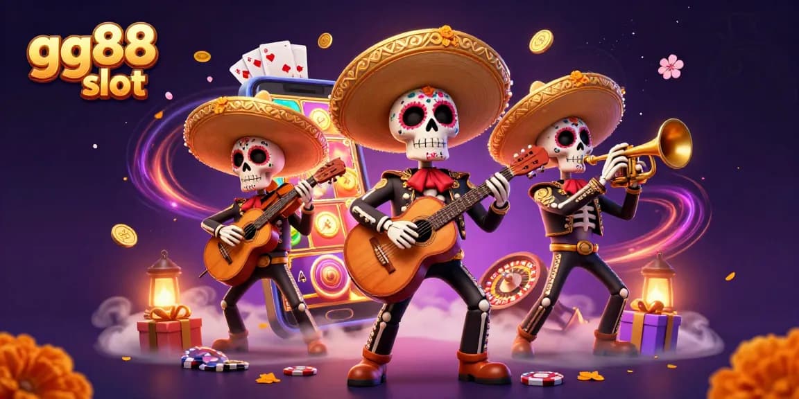 Experience the excitement of gg88 slot with 3D characters and vibrant casino game elements.