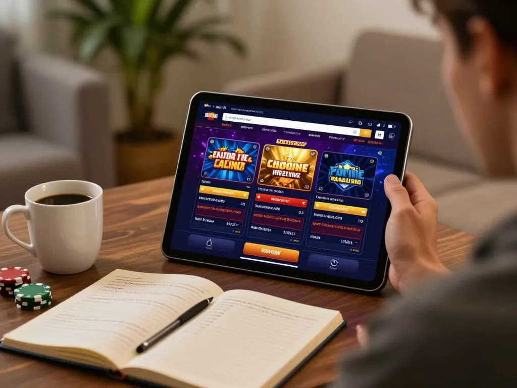 Experience the best online casino malaysia through engaging tablet gameplay at home.