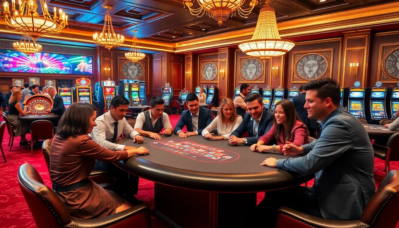 Experience the excitement of high-stakes gambling at 8kbet's luxurious poker table.
