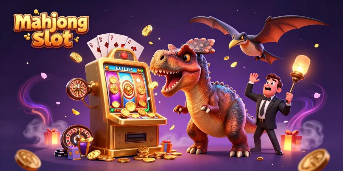 Experience the thrill of mahjong slot games with engaging characters and vibrant casino elements!