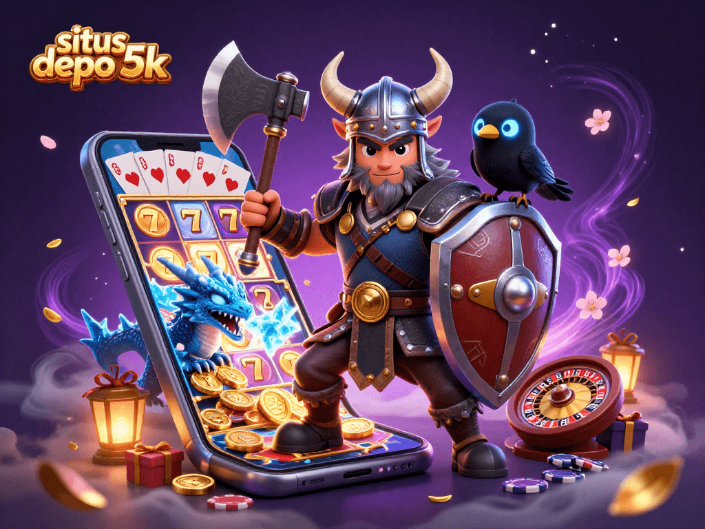 Experience thrilling play at situs depo 5k with vibrant characters and dynamic gaming elements.