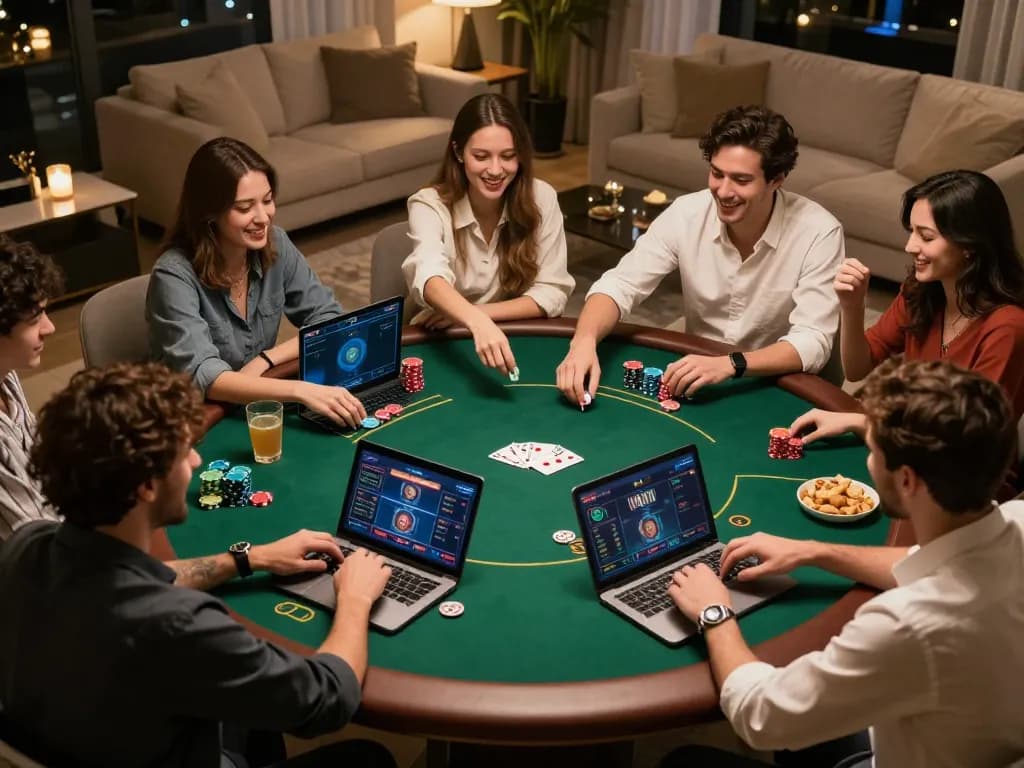 Kikitoto menciptakan kegembiraan dalam permainan poker online saat pemain berinteraksi dengan energik.