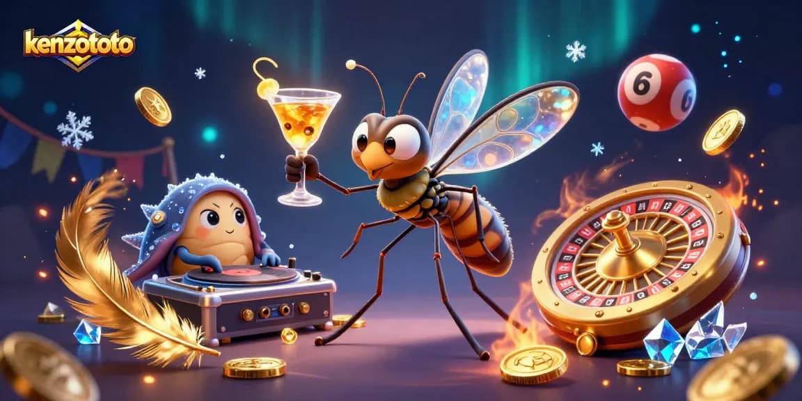 Experience thrilling moments with kenzototo's dynamic lottery scene and gold rewards.