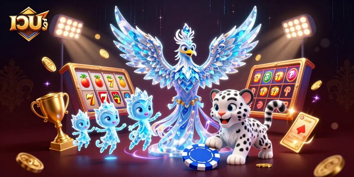 เข้าร่วมสนุกกับ เว็บตรง slots ที่น่าตื่นเต้นด้วยภาพอันมีชีวิตชีวาของนกฟีนิกซ์วิเศษและลูกเสือหิมะ