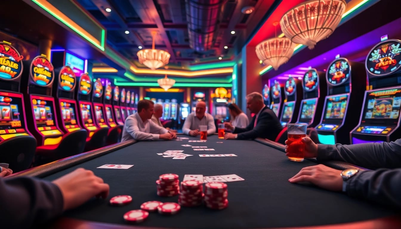 Agen SBOBET, pengalaman bermain di meja poker dengan suasana kasino mewah.