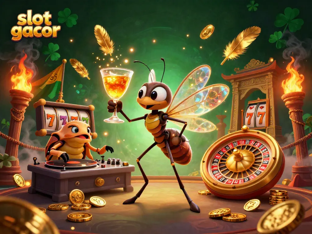 Slot gacor menampilkan karakter unik dalam kasino dengan efek visual yang mengagumkan.