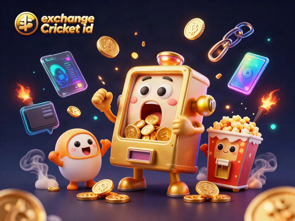 Experience thrilling wins with the sky exchange Cricket id in this colorful casino scene.