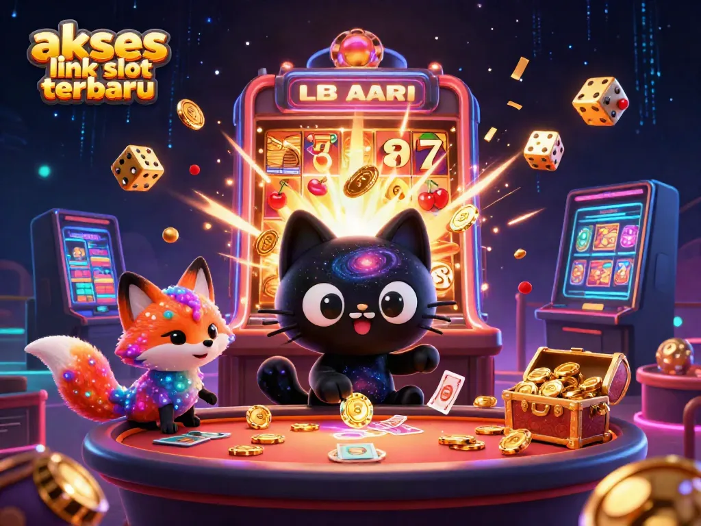 Akses link slot terbaru yang menghibur dengan jackpot menarik dalam ilustrasi kasino