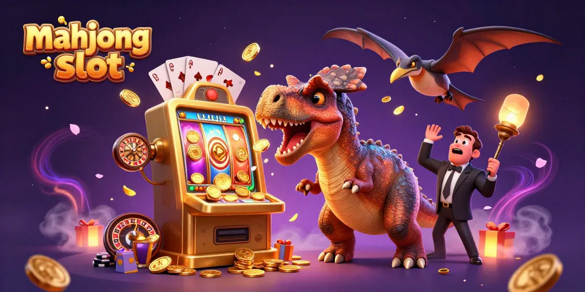Experience the thrill of mahjong slot games with engaging characters and vibrant casino elements!