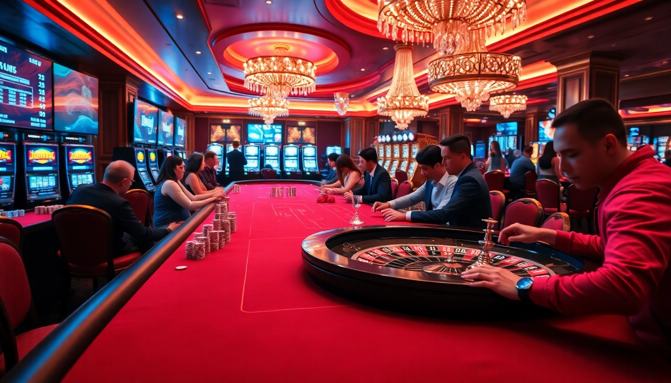 Experience high-stakes poker and roulette excitement at https://kjc.ad/ with vibrant casino ambiance.