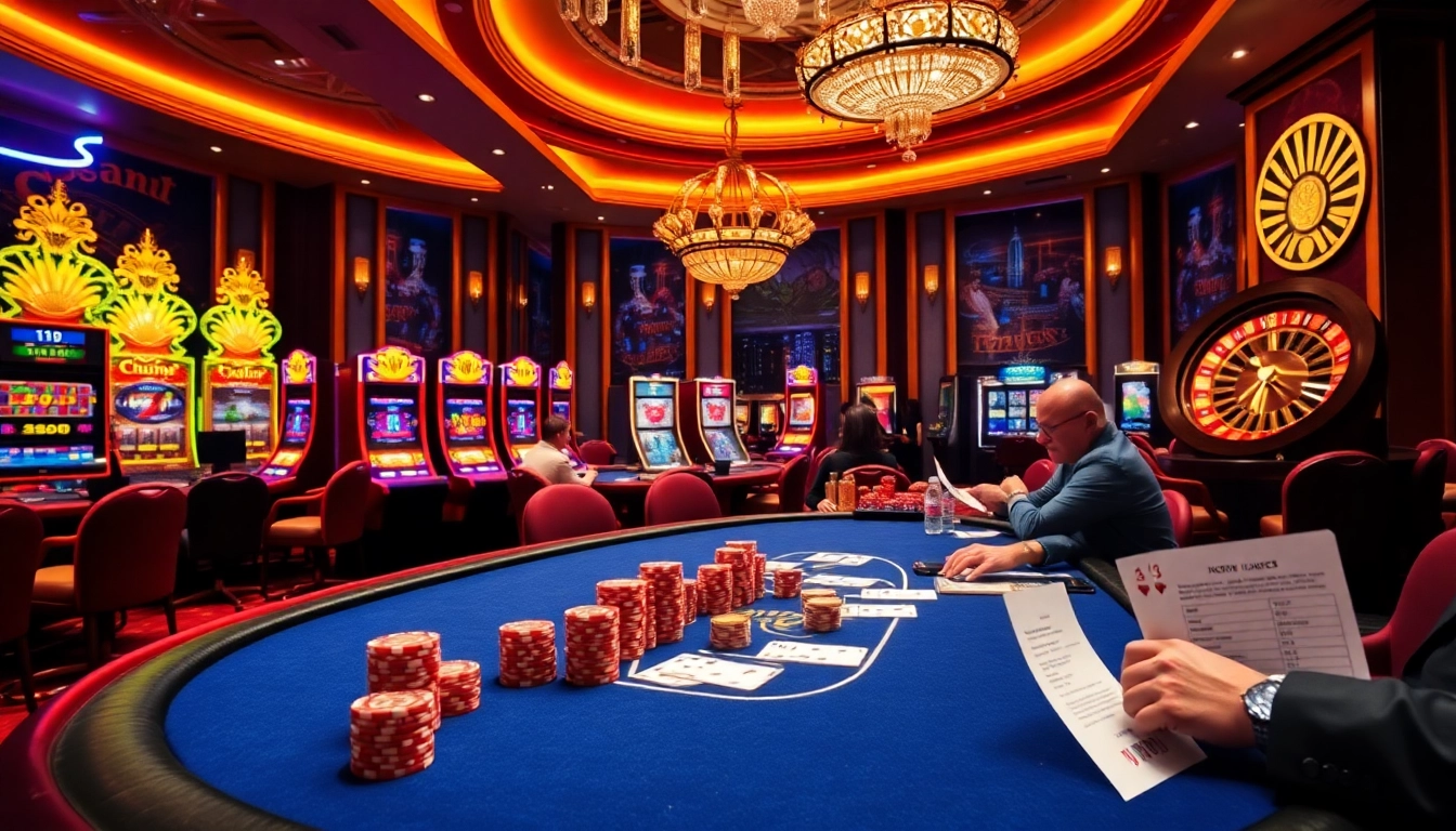 Engaging gamblers at the xx88 com casino with vibrant poker games and slot machines.