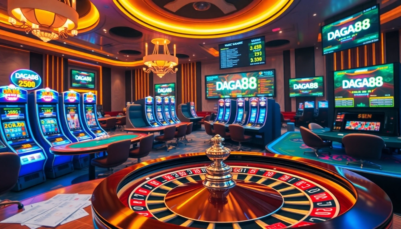 Experience live gambling excitement at https://daga88.free/ with vibrant casino tables and dynamic action.